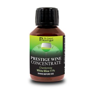 Wine Concentrate 100ML Chardonnay White Wine, yields 2 X 75 cl wine