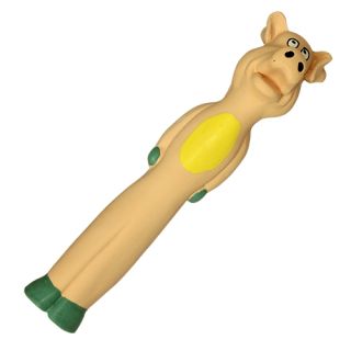 Pig Latex, long neck, pink 29 cm.