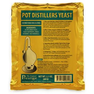 Pot Distillers Turbo Yeast 18%