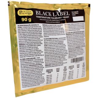 Black Label Turbo Yeast 15-18%