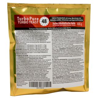 Turbo Yeast Turbo Pure 48 Hours, 18-21%
