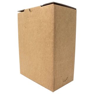 Bag in box 3 litre carton for home-brewed beverages - reusable