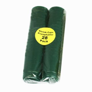 Shrink Caps Green 28-PACK