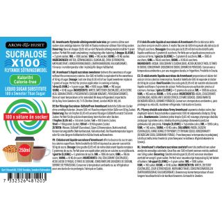 Liquid Sucralose 100X, 250ML