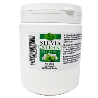 Stevia extrakt Aromhuset REB A+ 98% 500 G