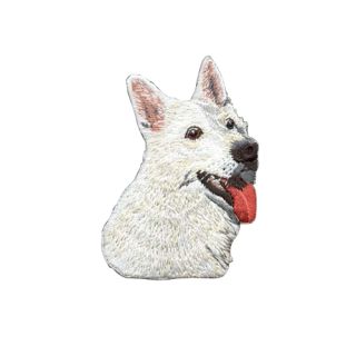 Embroidery Patch Shepherd White Head/GDS