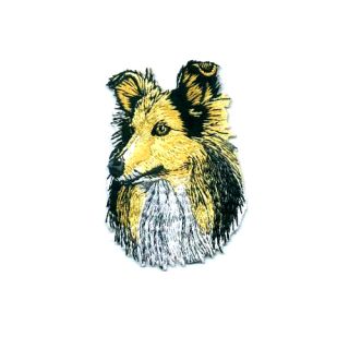 Embroidery Patch Shetland Sheepdog