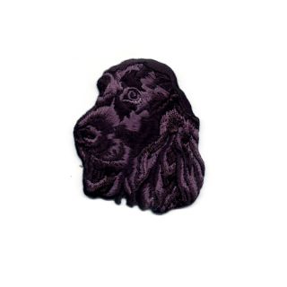 Embroidery Patch Cocker Spaniel, Black