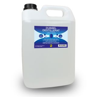 Double-Distilled Water 5 Liters