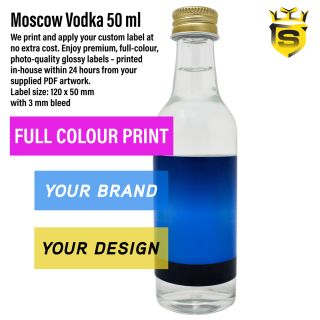 PLAU Moscow Vodka 50ML