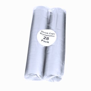 Shrink Caps Silver 28-PACK