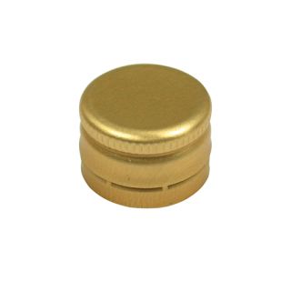 PilferProof Cap Seal Matte Gold 18 mm