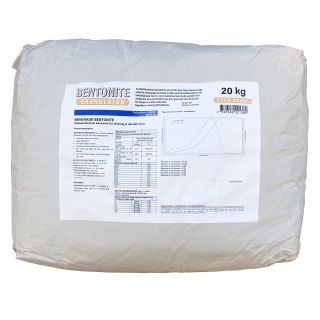 Purified Bentonite 1 bag 20 kg