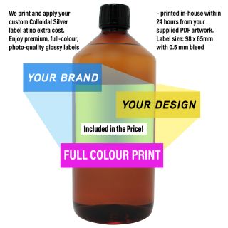 Colloidal Silver Private Label 1 L 10ppm