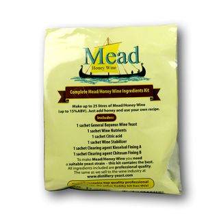 Mead Complete Fermentation Kit for 25 Liters of Mead